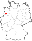 Karte Fürstenau bei Bramsche